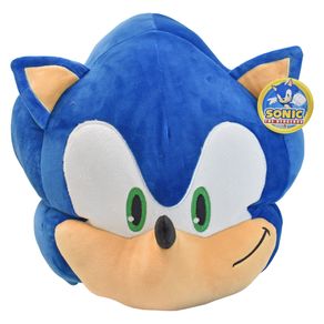 Peluche Carita Redonda Azul de 36cms Sonic