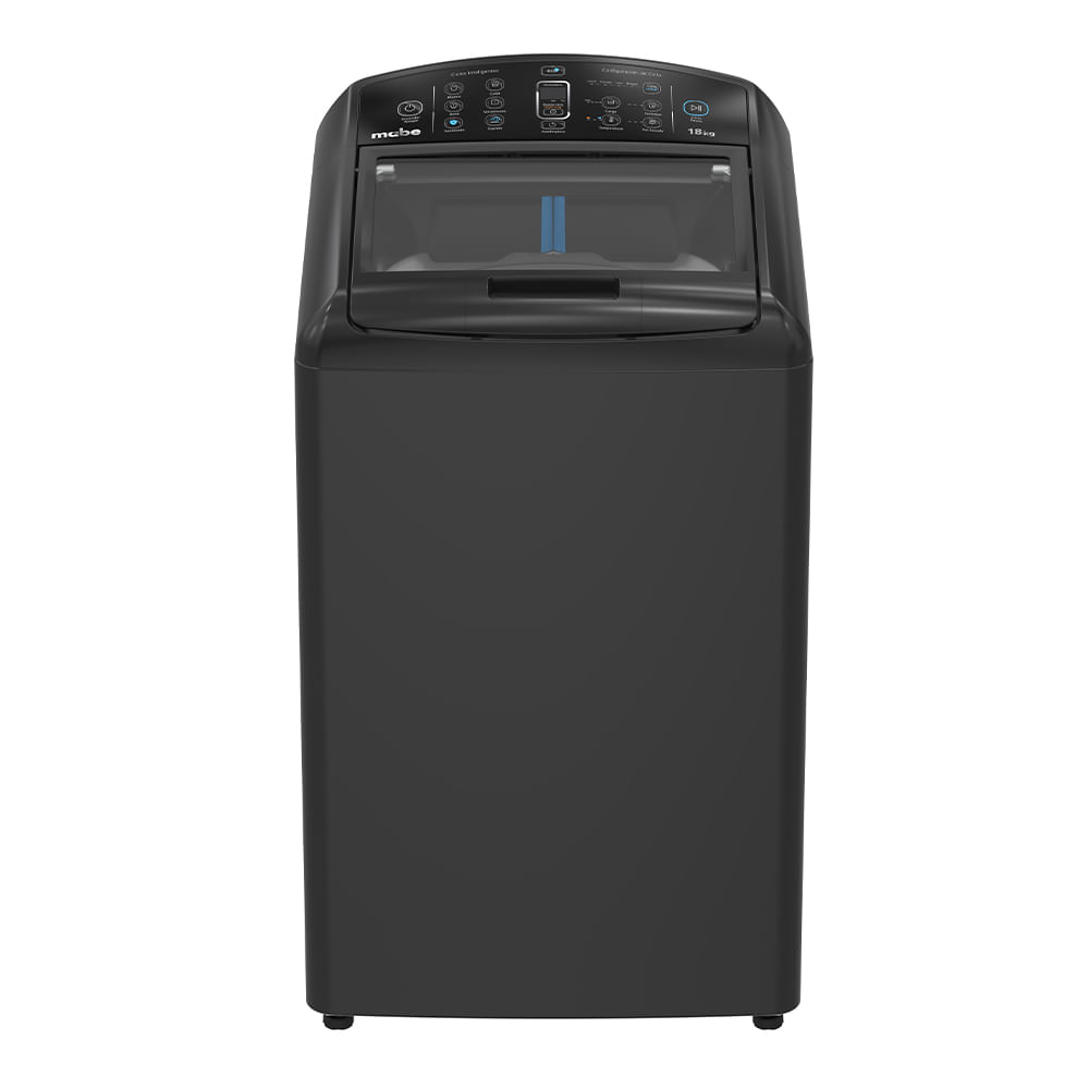 Lavadora Carga Superior Automática 18 Kg Diamond Gray Mabe LMC48100WDAB0