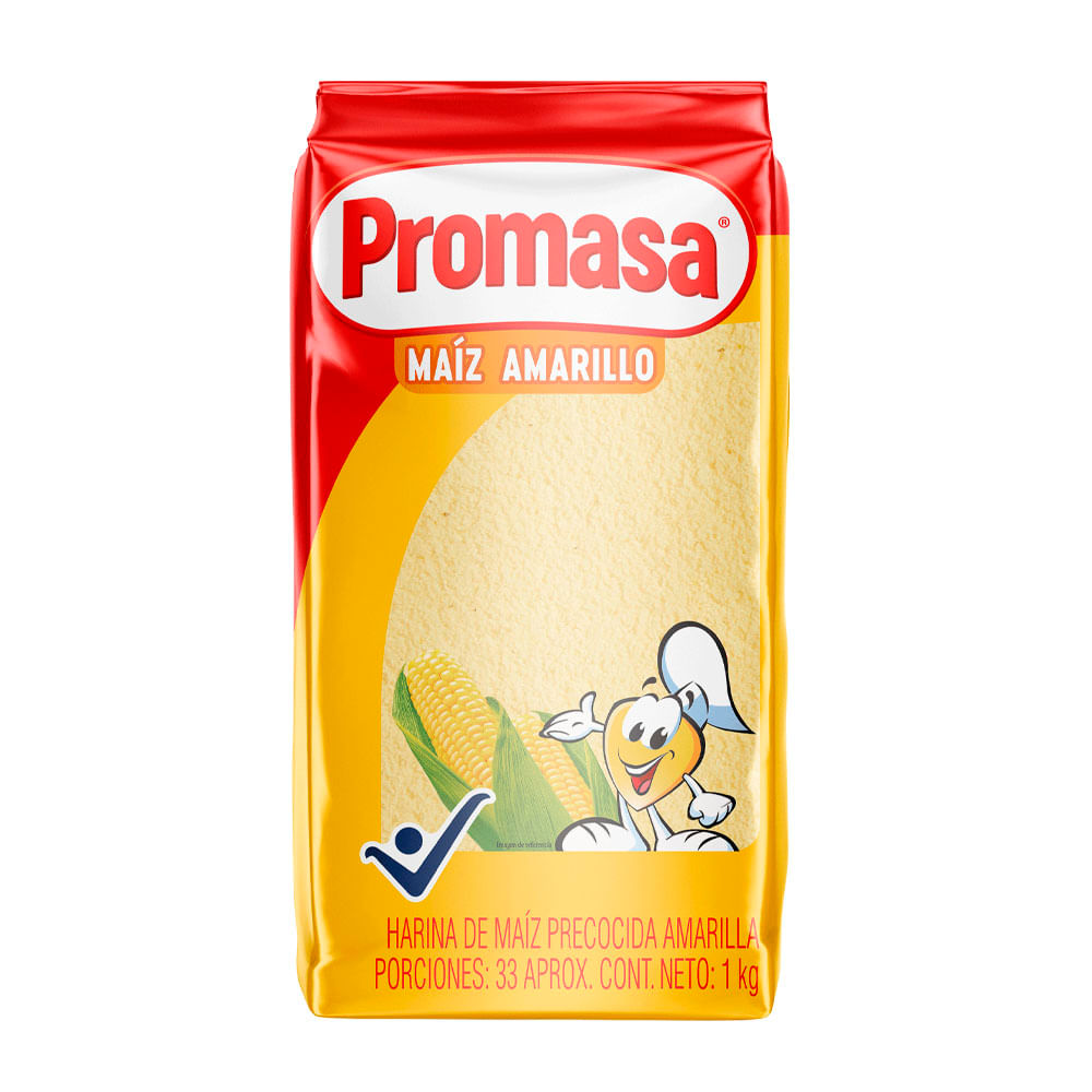 Harina Promasa precocida amarilla x1000g