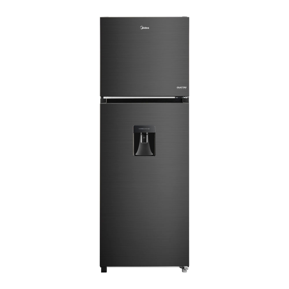 Nevera Dos Puertas Midea 338 Litros Smart Sensor Negro