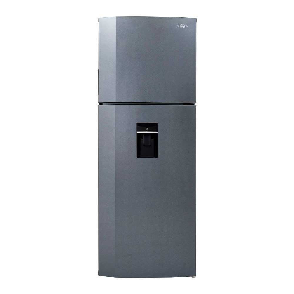 Nevera Haceb Alc 448 Litros Sin Escarcha Dispensador De Agua Manija Integrada Titanio