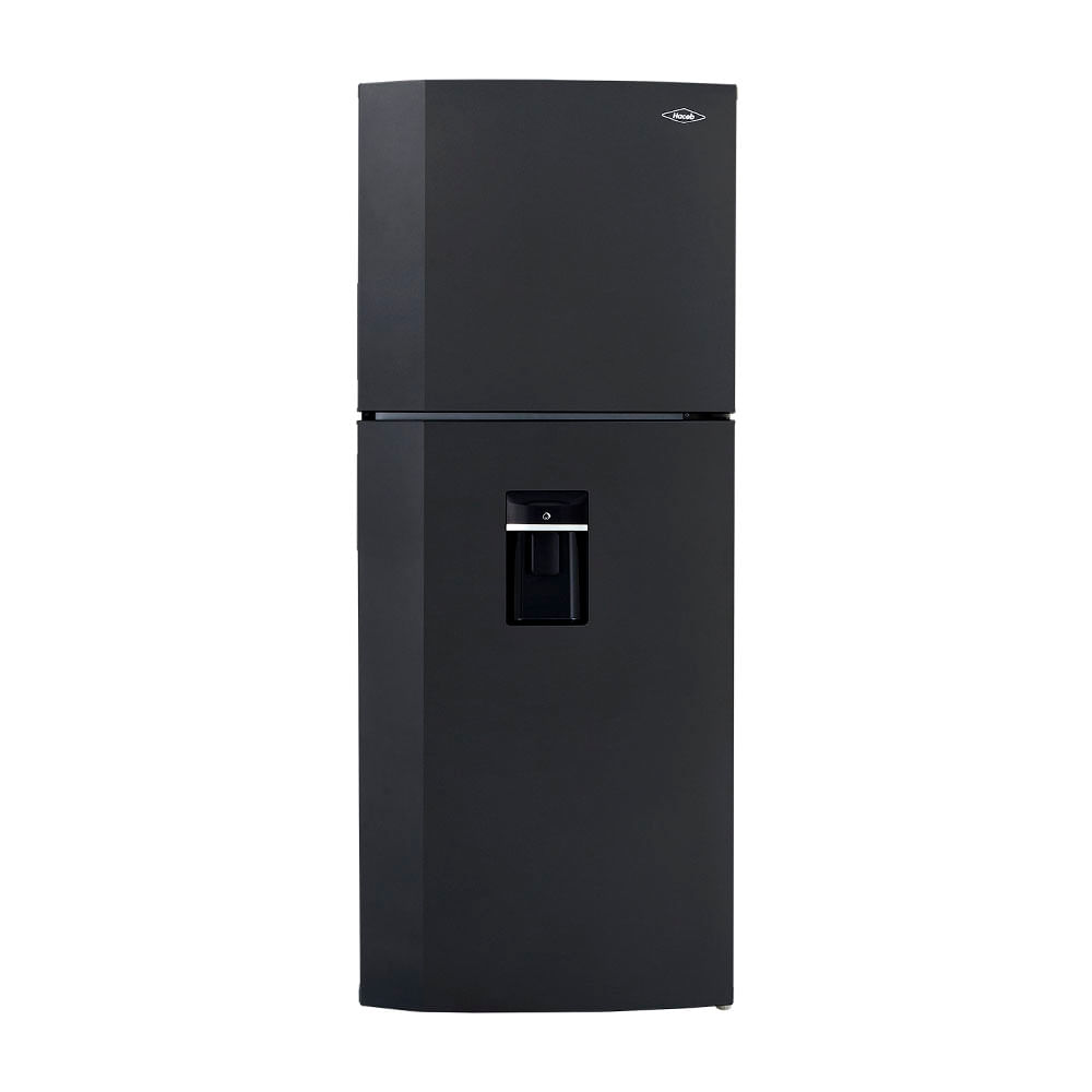 Nevera Haceb Alc 404 Litros Sin Escarcha Dispensador de Agua Manija Integrada Gris Plomo