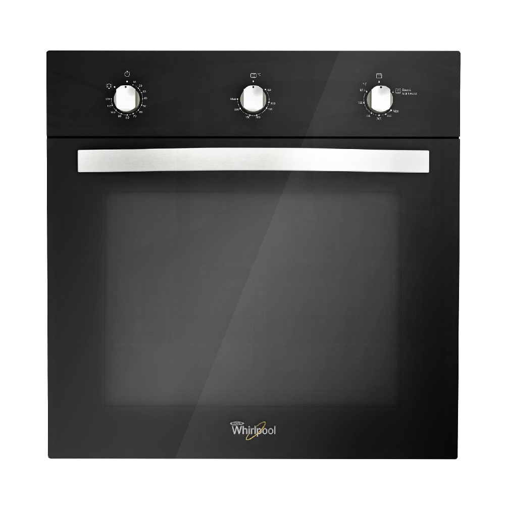 Horno de empotrar a gas 60 Cm Whirlpool woa105f negro