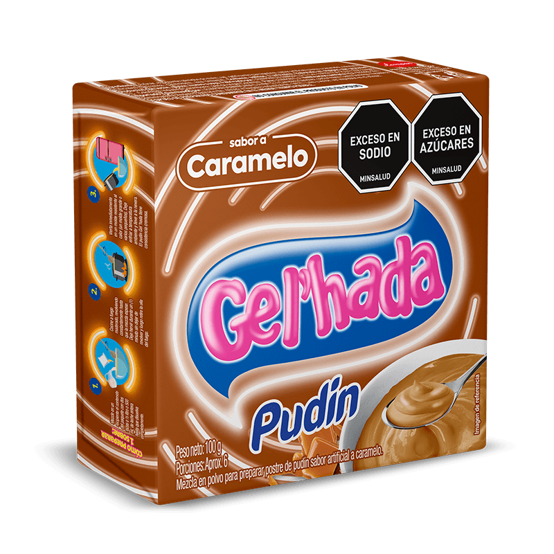 Pudin Gel Hada Caramelo X 100g