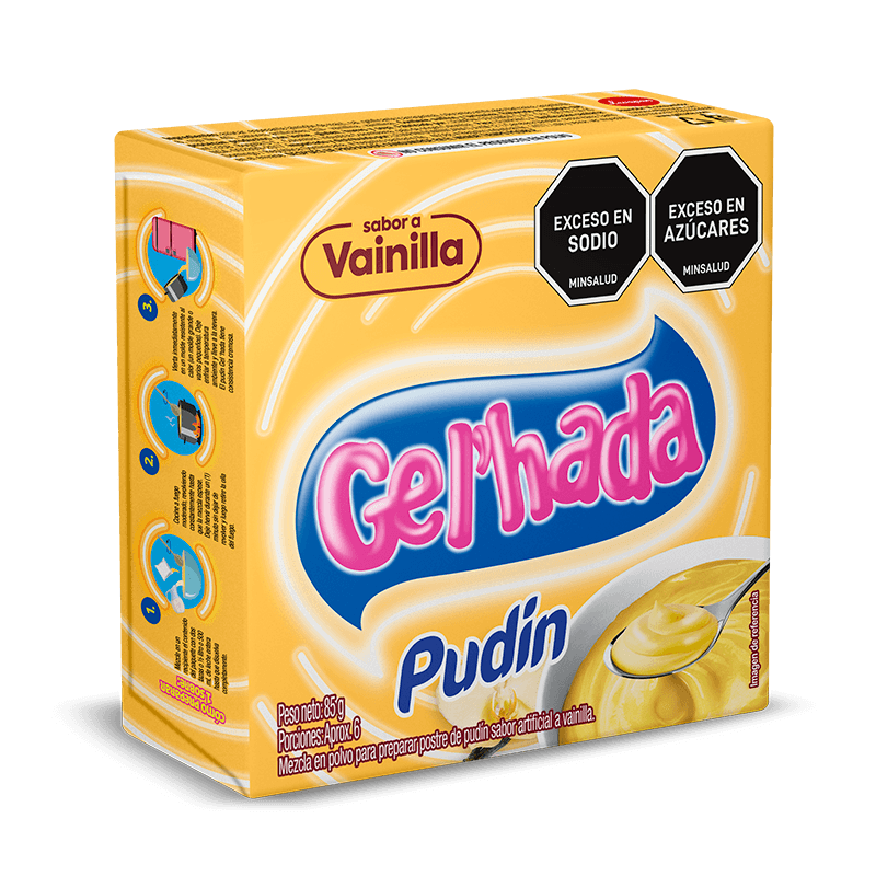 Pudin Gel Hada Vainilla X 85g