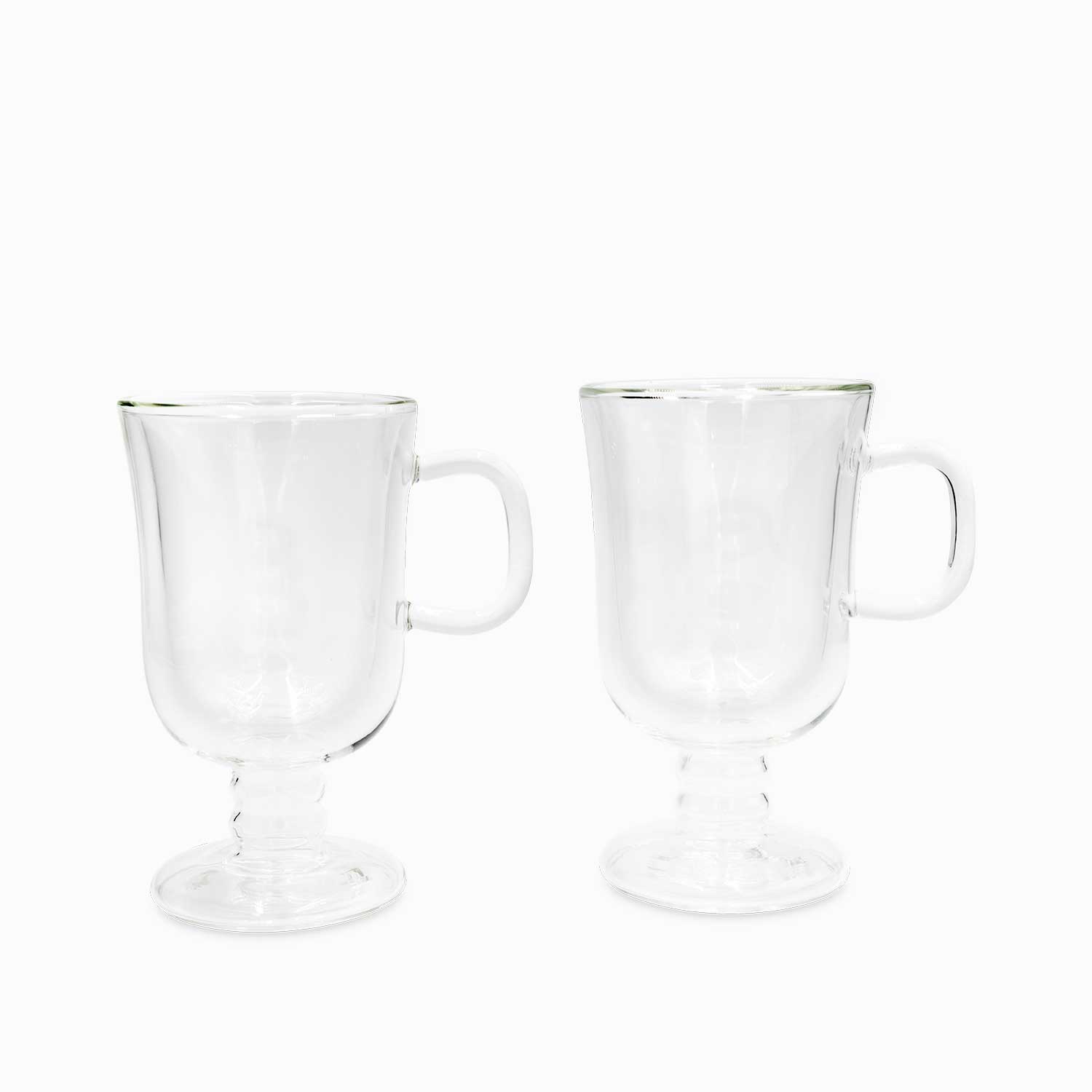 Copa para cafe doble pared 260ml setx2