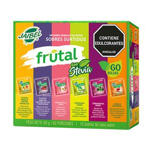 Aromática Jaibel Frutal Surtido x 60und x 66g
