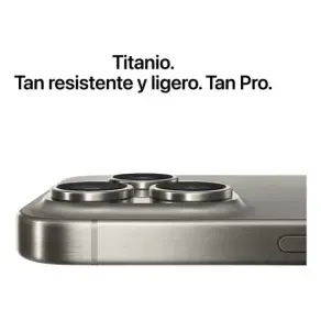 Celular iPhone 15 Pro Reacondicionado 128GB Titanio Natural