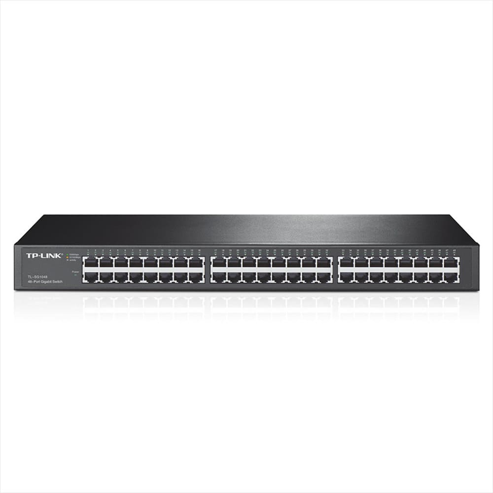 Switch de Escritorio / Rack 48 Puertos Gigabit, TP-Link TL-SG1048