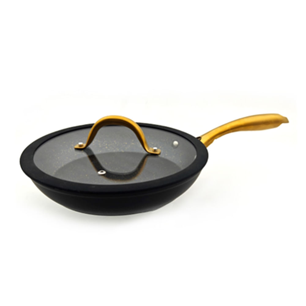 Sartén Cocina Criolla Mango en Acero Inox 26cmx1 Und