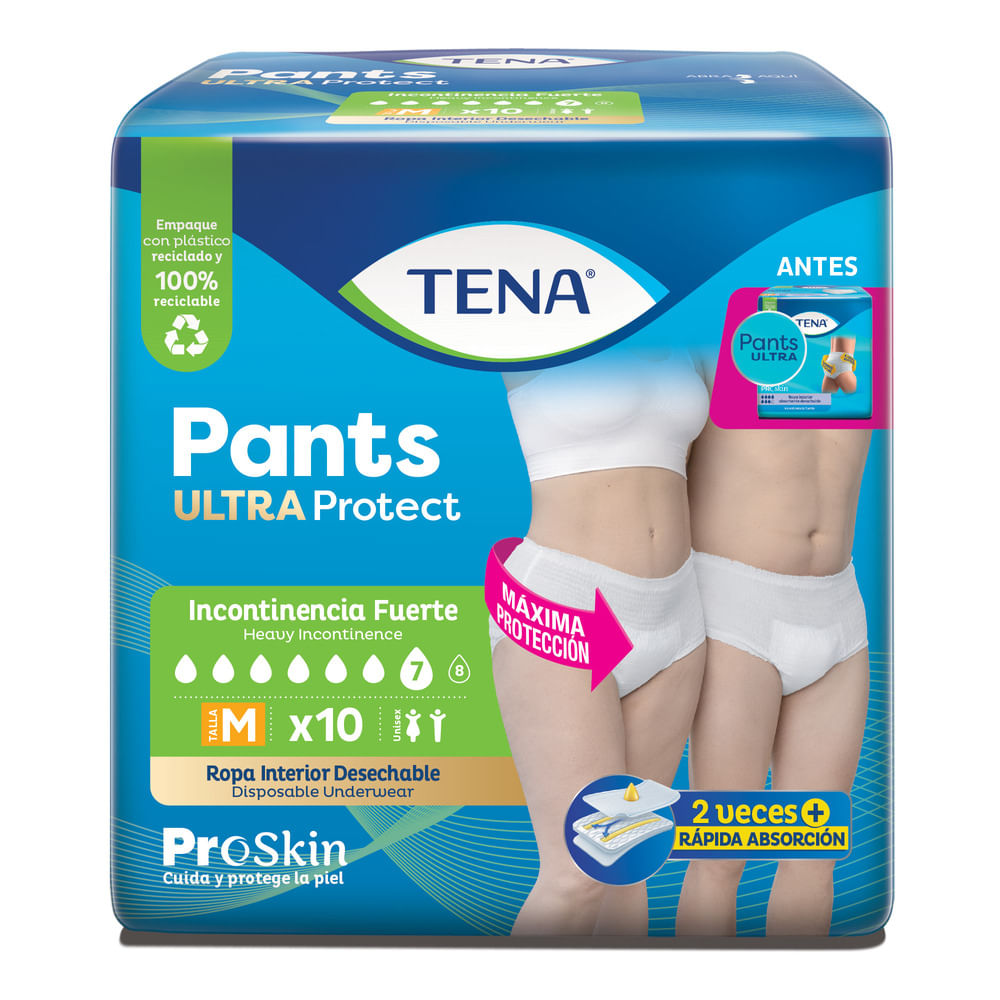 Pañal Tena pants ultra medium x10und
