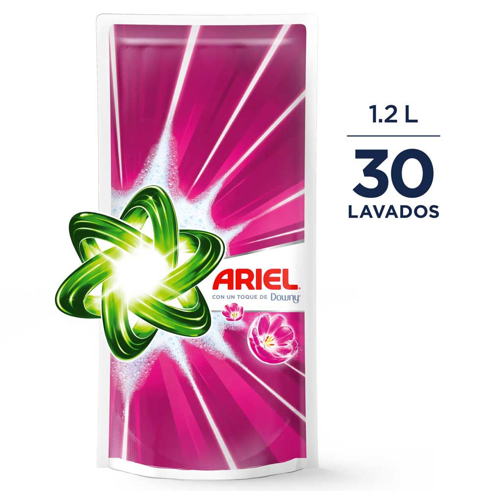 Detergente Líquido Ariel Toque de Downy de 1.2L