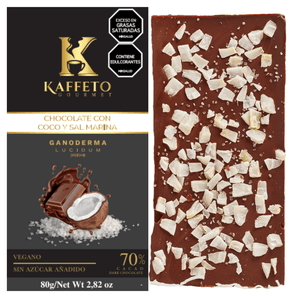 Chocolate Kaffeto Coco Sal María Ganoderma x80grs