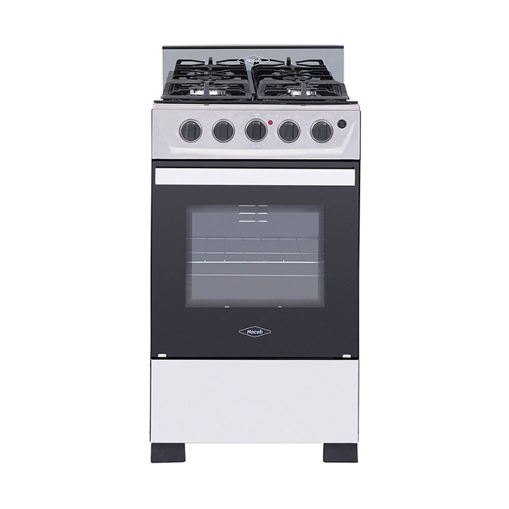 Estufa Haceb Romero Cristal 50 Gp Gas Propano Inox