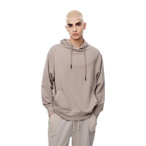 Buzo con Capucha Silueta Amplia en Algodón Masculino Fitoby Gef