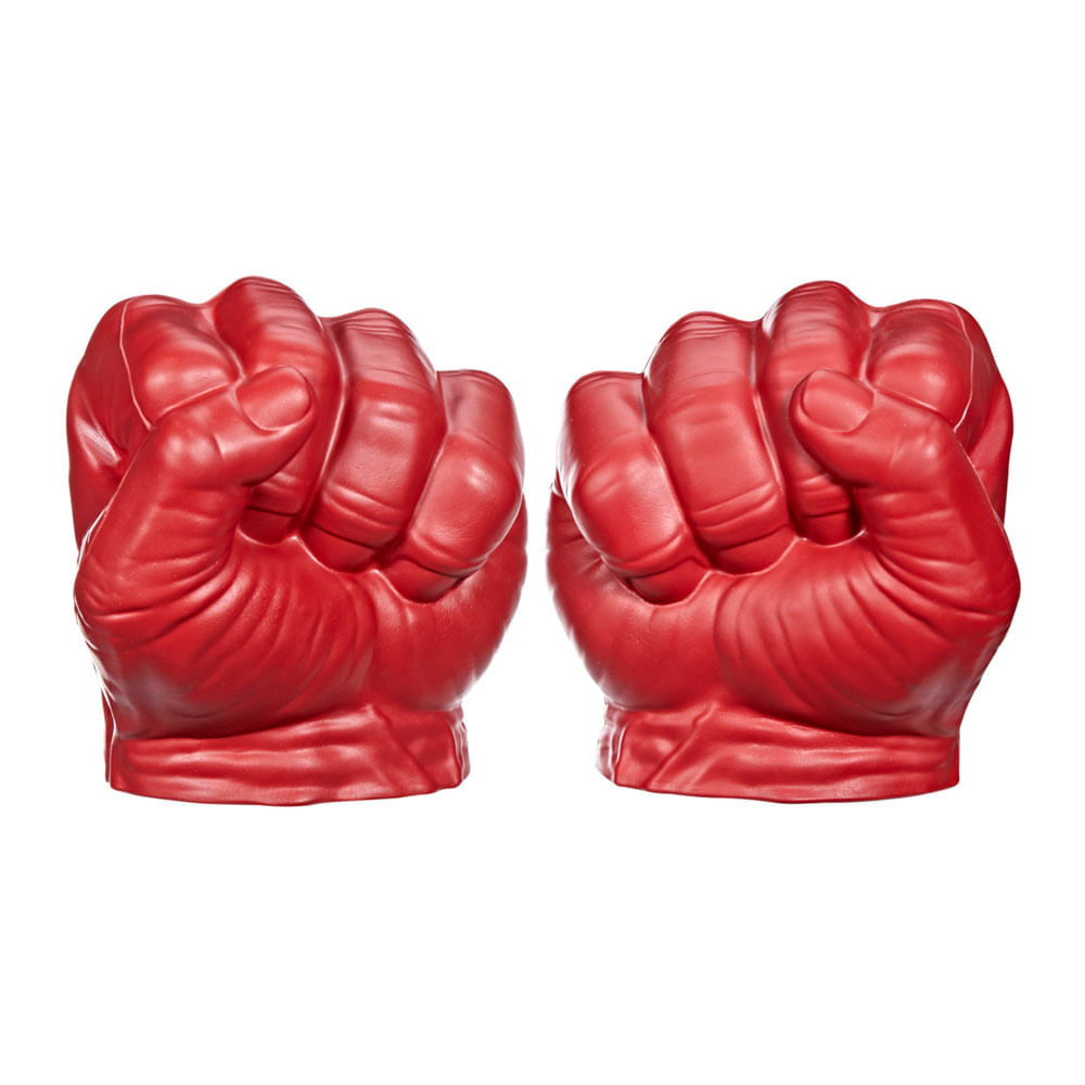 Súper puños gamma Marvel Avengers Capitán América Brave New World Hulk Rojo