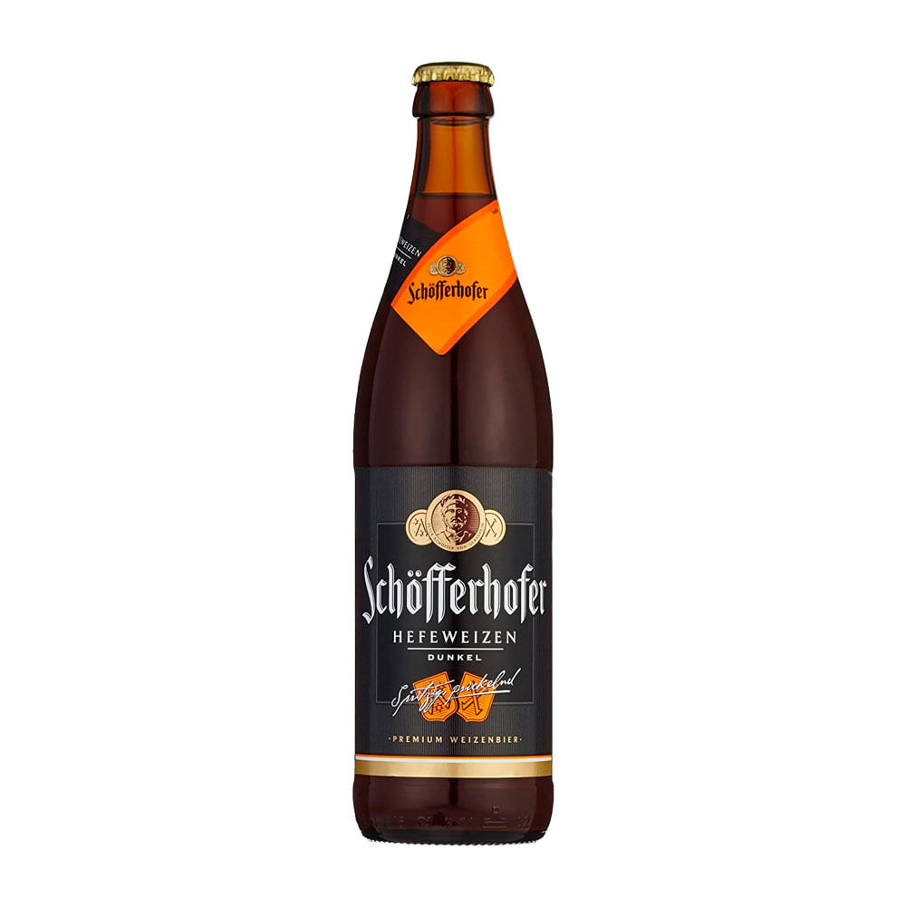 Cerveza Schofferhofer Dunkel Botella x500ml