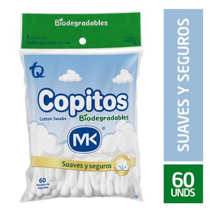 Copitos Mk Biodegradables Bolsa x60 Unidades