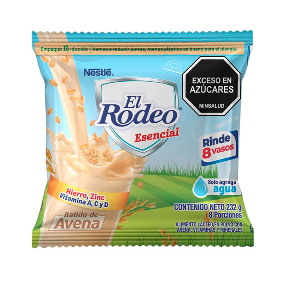 Leche Polvo El Rodeo Esencial Batido Avena x232 grs