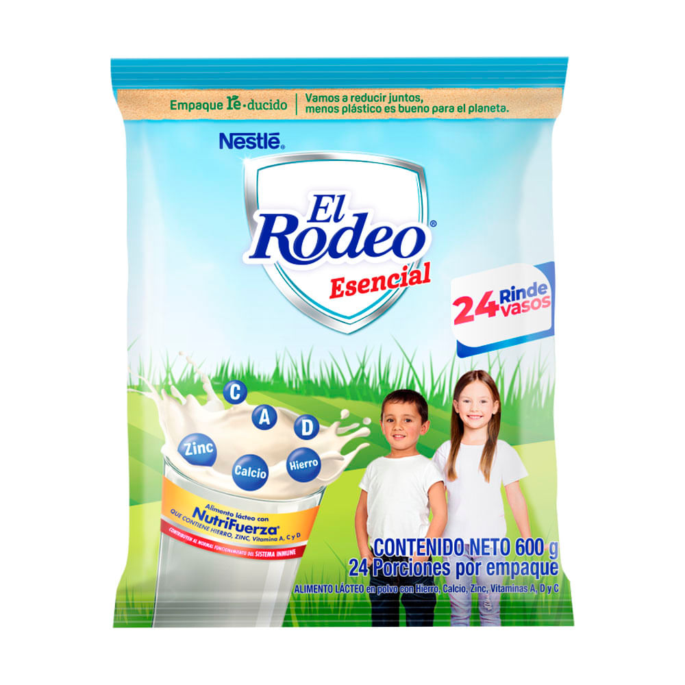 Leche Polvo El Rodeo Esencial x600 grs