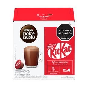 Capsula Dolce Gusto Kit Kat x10 Und x17 grs