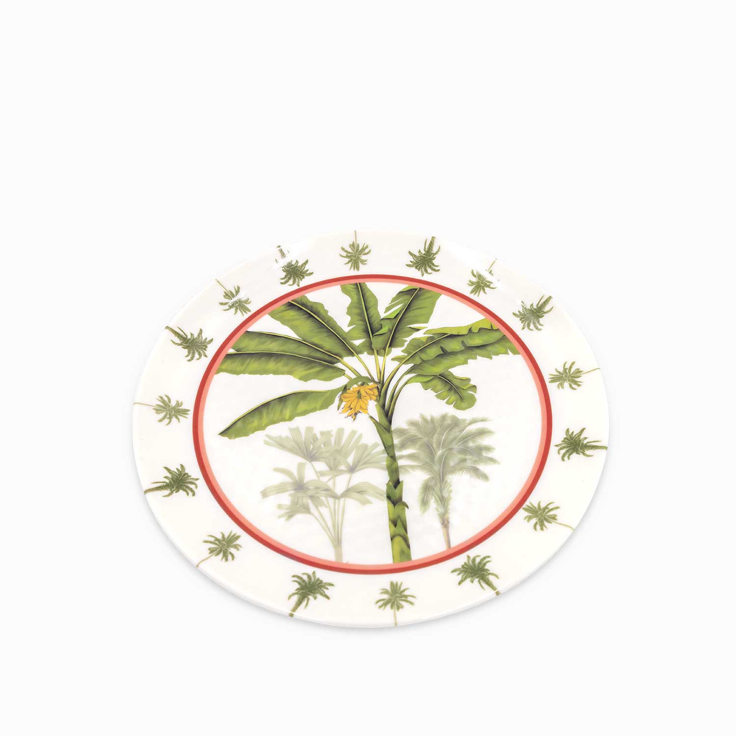 Plato palmeras mono 26 cm