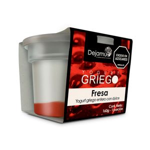 Yogurt griego Dejamu fresa x160g