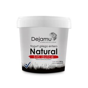 Yogurt griego Dejamu natural sin dulce x1000g