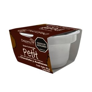 Petit Dejamu Chocolate y Avellanas x50grs