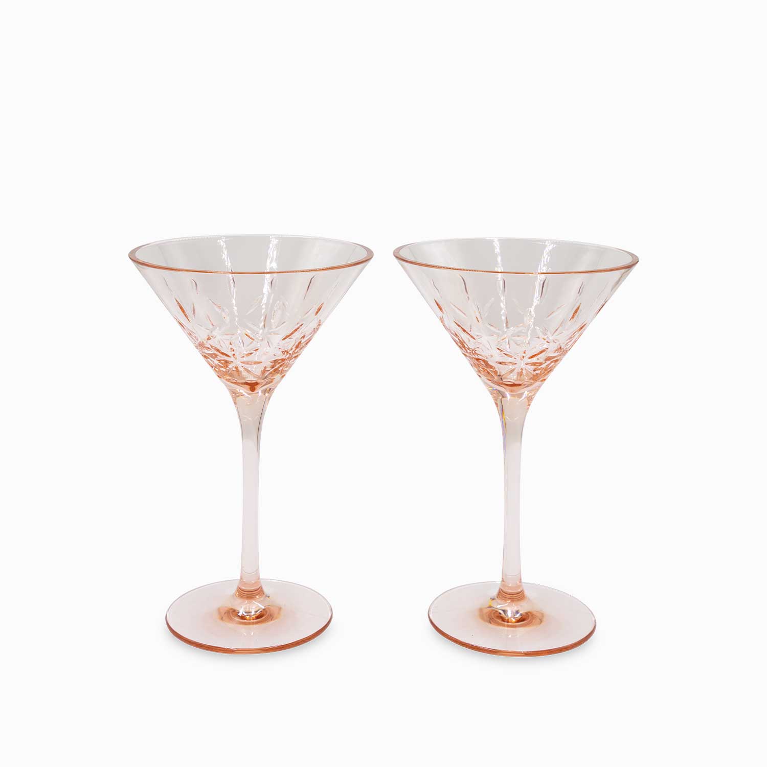 Copa Martini Agata rosada setx2