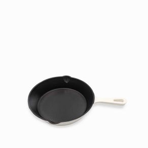 Sartén blanco 20cm en hierro fundido