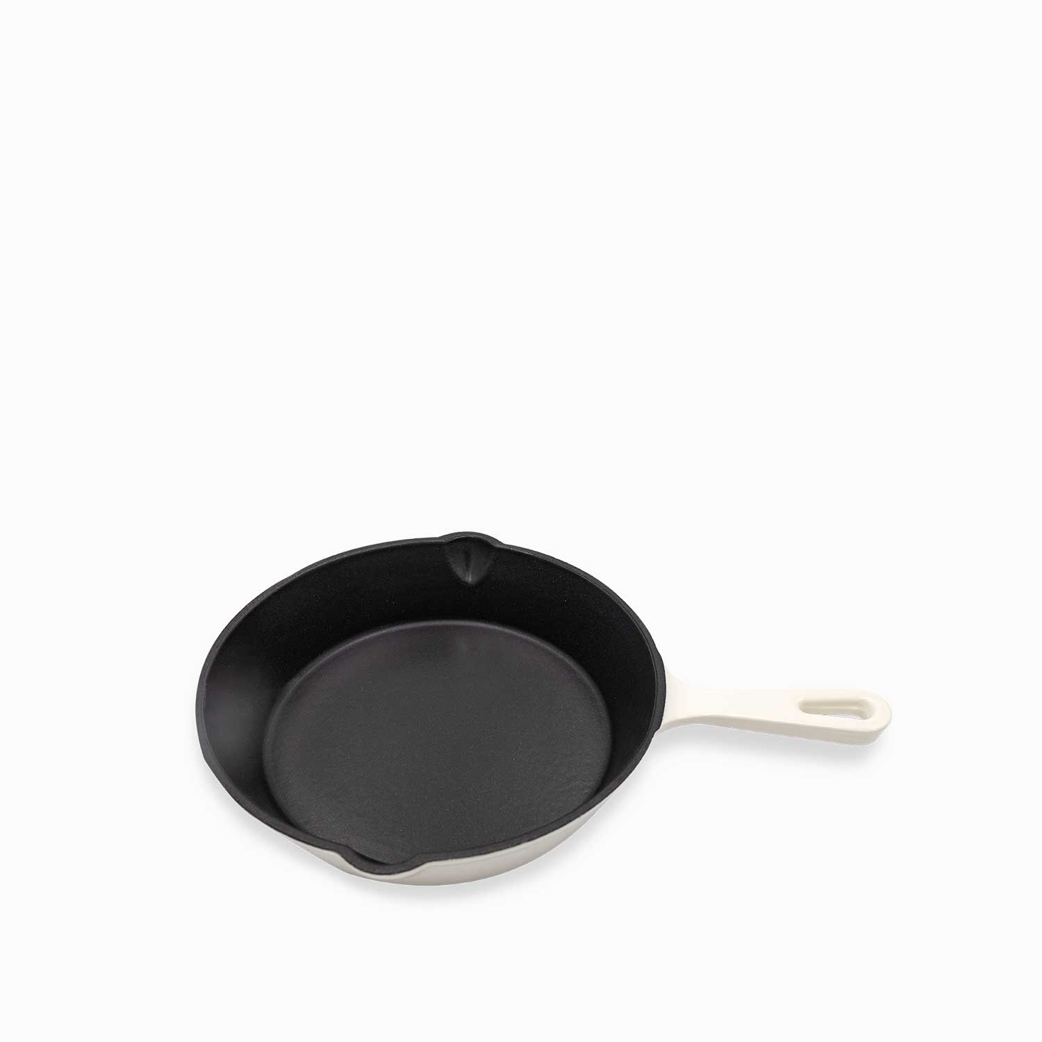 Sartén blanco 20cm en hierro fundido
