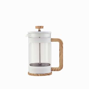 Prensa francesa blanca 600ml