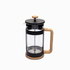 Prensa francesa negra madera 1000ml