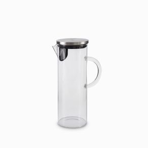 Jarra en vidrio borosilicato con tapa 1300ml