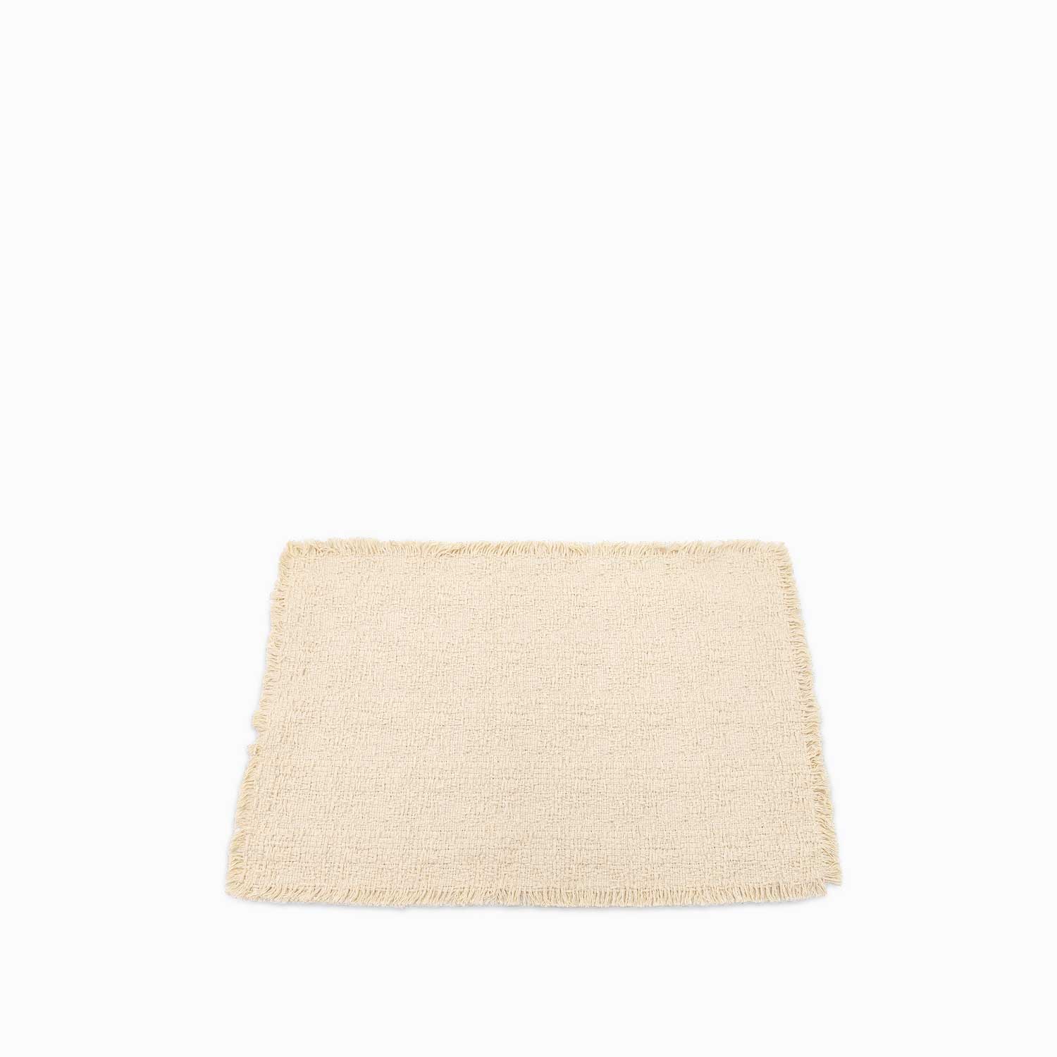 Imagen de Individual flecos beige