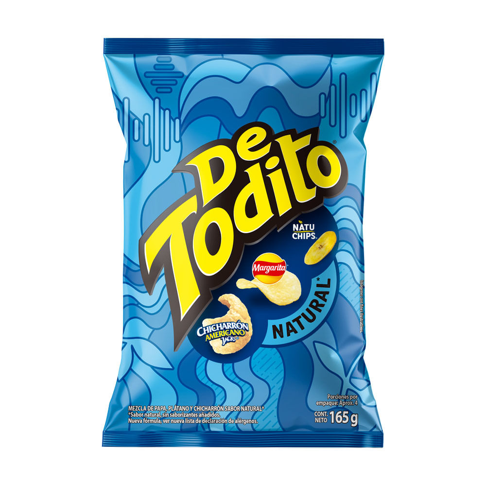 Snack De Todito Natural 165gr