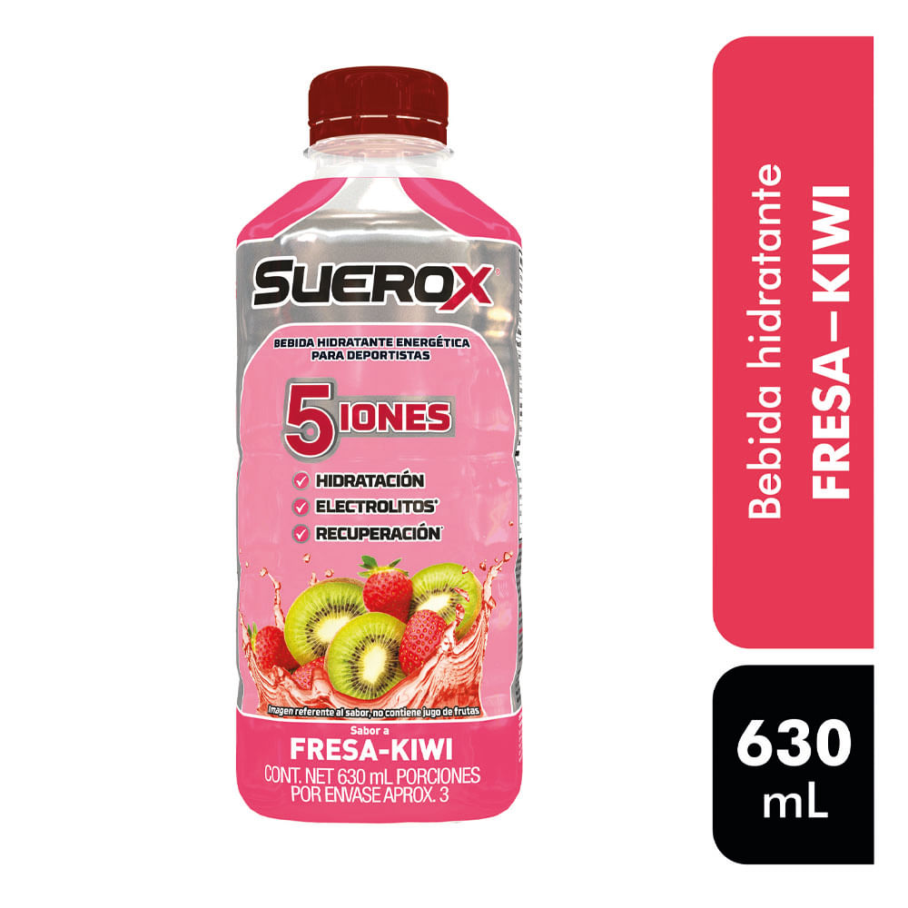 Bebida Hidratante Suerox Sabor Fresa Kiwi x630ml
