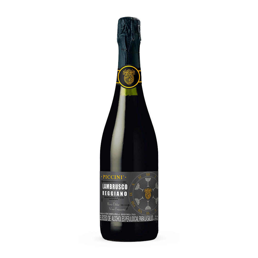 Vino Piccini rosso lambrusco reggiano botella x750ml