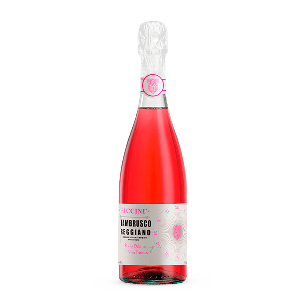 Vino piccini lambrusco reggiano tinto botx750ml