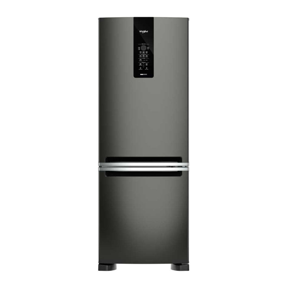 Nevera Whirlpool Xpert Inverter 470 lts Bottom Mount Negro