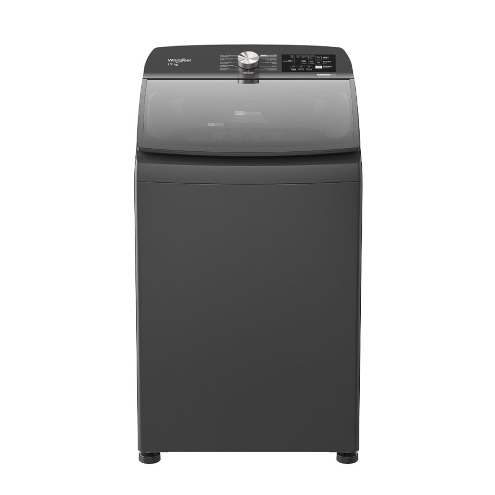 Lavadora Whirlpool Carga Superior Agitador 2 en 1 WWN17ABAAC Xpert Dual 17Kg Negra