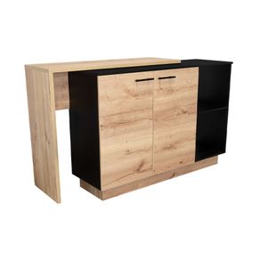 Isla de cocina Sicilia 90X150 RTA Wengue Duna