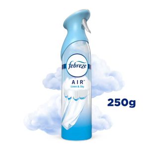 Aromatizante Febreze Air Linen & Sky Aroma Fresco y Ligero x250grs