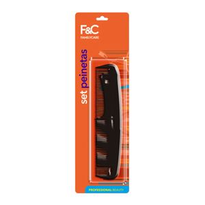 Peineta Familycare Set 2Und
