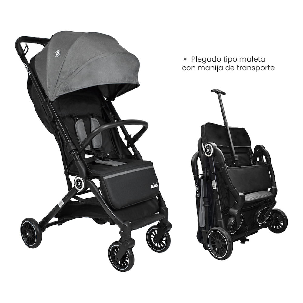 Coche Paseador para Bebé Luca Gris Priori