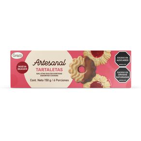Galleta Greco artesanal tartaletas x150g