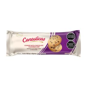 Galletas Greco canasticas chips chocolate x105g