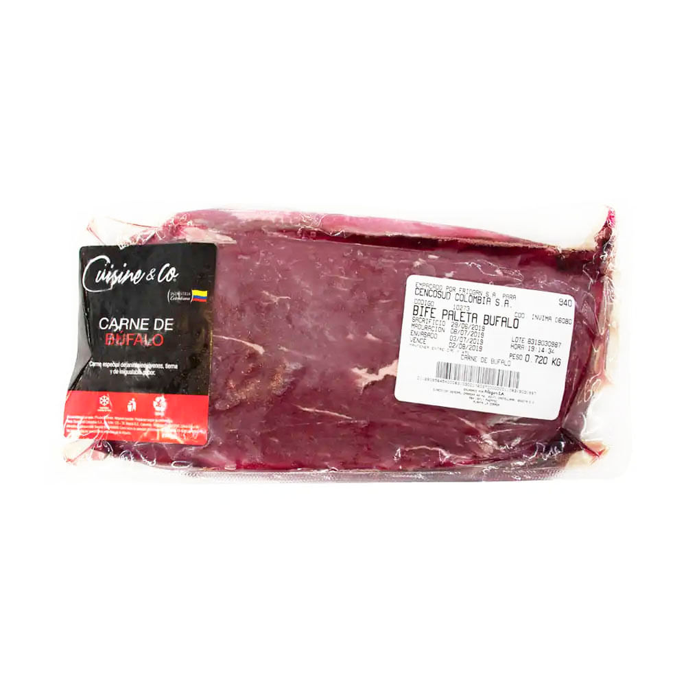 Bife de Paleta de Bufalo al Vacio Cuisine & Co
