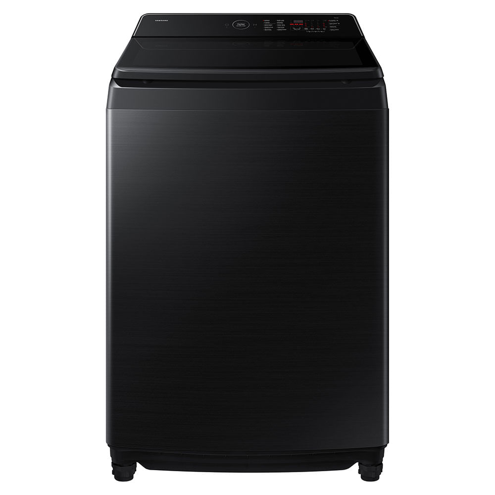 Lavadora Samsung Bespoke Carga Superior Ai Wash 19 Kg WA80F19S8BCO Negra